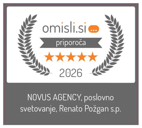 NOVUS AGENCY, poslovno svetovanje, Renato Požgan s.p. na Omisli.si - Ocena strank od 0